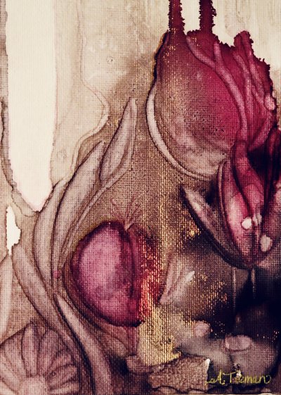 Upeat kultaiset tulppaanit tekijältä Amy Tieman