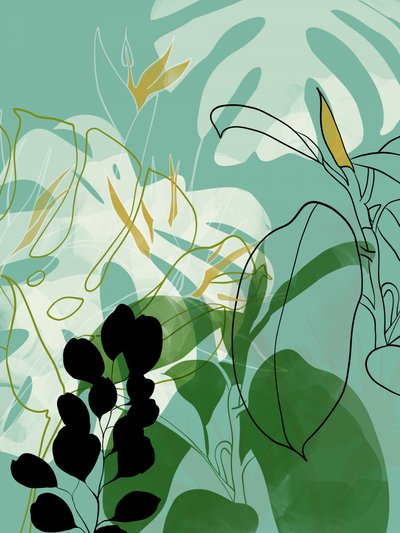 Leaves Line Boho2 tekijältä Ana Rut Bre