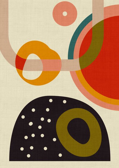 Mid Century Cirque 4 -kopio tekijältä Ana Rut Bre