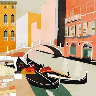 Venetsian gondolit tekijältä Ana Rut Bre