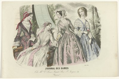 Journal des Dames, kesäkuu 1850, nro 1608: Ch. Mme Louis Janet (...) tekijältä Anaïs Colin Toudouze