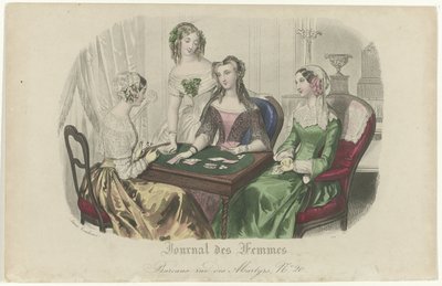 Naisten lehti, n. 1840, nro 1575 tekijältä Anaïs Colin Toudouze