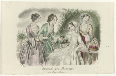 Naisten lehti, n. 1850: 4, Rue Favart tekijältä Anaïs Colin Toudouze