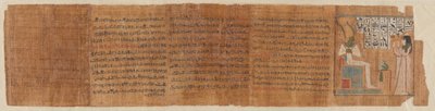 Tayuhenutmutin hautajaispapyrus tekijältä Ancient Egyptian