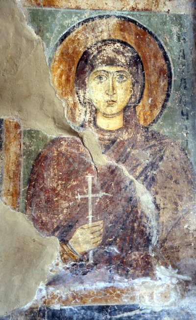 Pyhä Natalia tekijältä Ancient Russian frescos