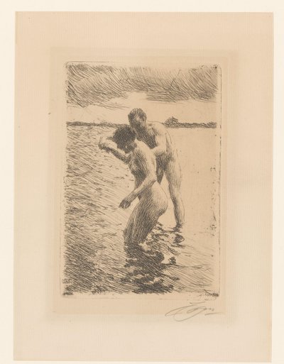 Varasto Pilotti - Paljon tekijältä Anders Leonard Zorn (signed by artist)