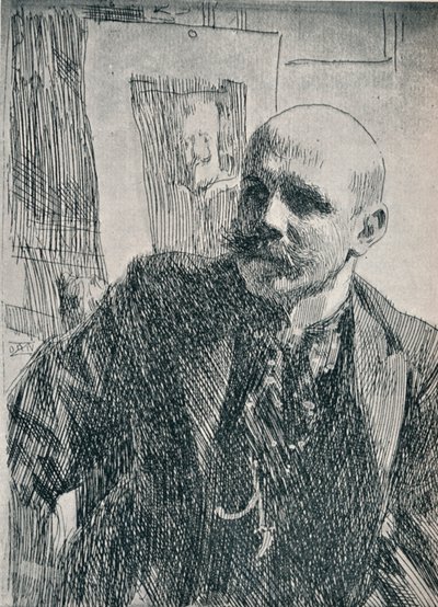 Kreivi Georg von Rosen 1843-1923, ruotsalainen taidemaalari, 1893, 1898 tekijältä Anders Leonard Zorn