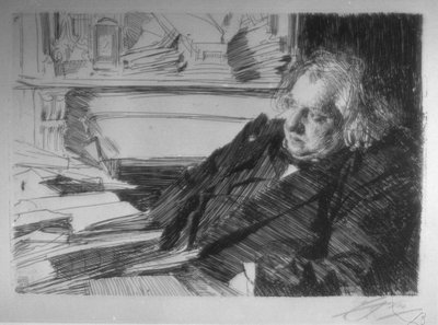 Ernest Renan tekijältä Anders Leonard Zorn