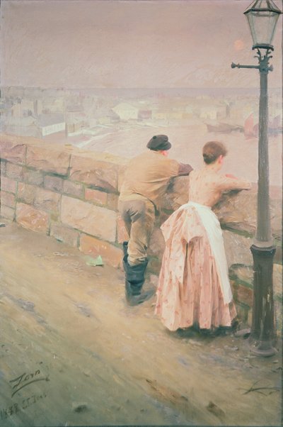 Fisherman, St. Ives, 1888 tekijältä Anders Leonard Zorn