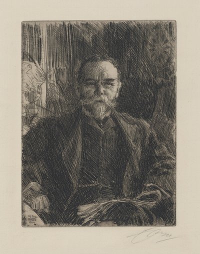 John Milton Hay tekijältä Anders Leonard Zorn