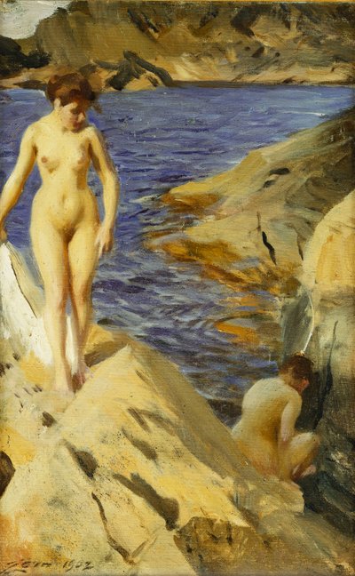 Alastonkuvat; Yö, 1902 tekijältä Anders Leonard Zorn