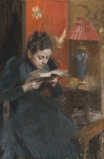 Taiteilijoiden vaimo, 1889 tekijältä Anders Leonard Zorn