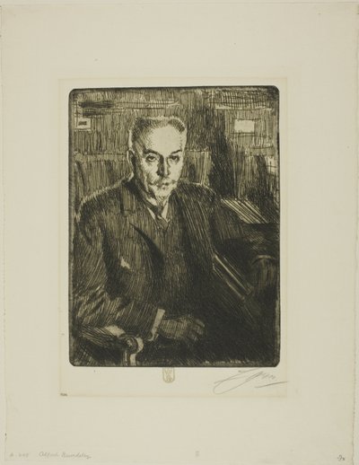 Alfred Beurdeley tekijältä Anders Leonard Zorn