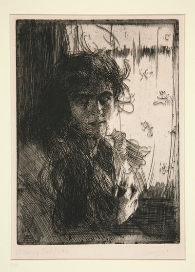 Irlantilainen tyttö tai Annie tekijältä Anders Leonard Zorn