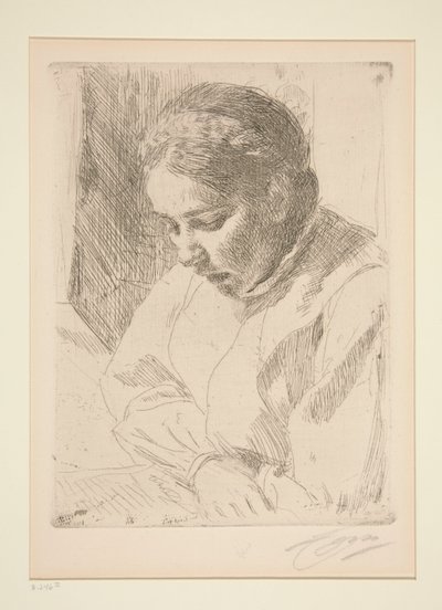 Rukouksessa tekijältä Anders Leonard Zorn