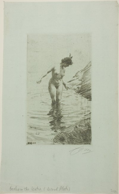 Veden ympyrät II tekijältä Anders Zorn