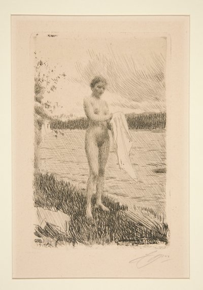 Dal-joki tekijältä Anders Leonard Zorn