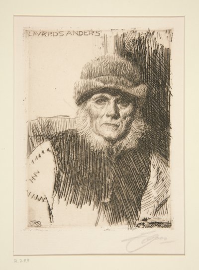 Dalecarlian talonpoika tekijältä Anders Leonard Zorn