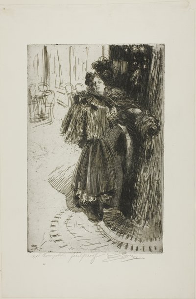 Effet de Nuit III tekijältä Anders Leonard Zorn