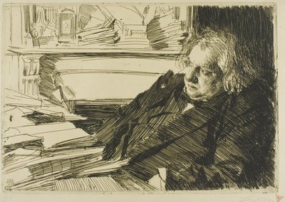 Ernest Renan tekijältä Anders Leonard Zorn