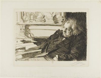 Ernest Renan tekijältä Anders Leonard Zorn