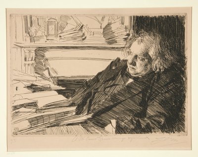 Ernest Renan tekijältä Anders Leonard Zorn