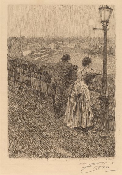 Kalastaja Saint Ivesissä tekijältä Anders Leonard Zorn