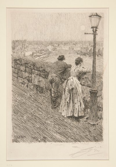 Kalastaja St. Ivesissä tekijältä Anders Leonard Zorn