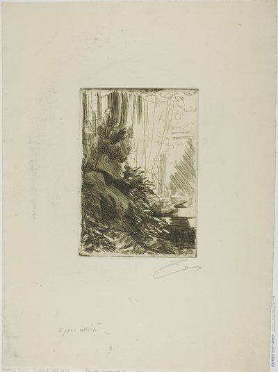 Gerda Grönberg II tekijältä Anders Leonard Zorn