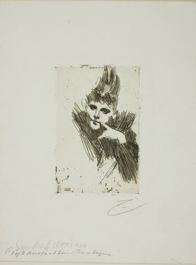 Gerda Grönberg I tekijältä Anders Leonard Zorn