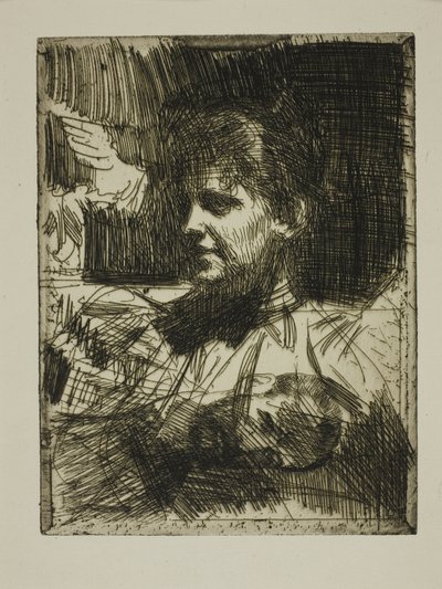 Gerda Hagborg I ("Olla hyvä") tekijältä Anders Leonard Zorn