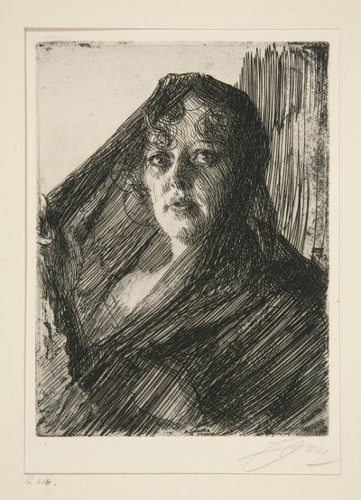 Gerda Lundequist tekijältä Anders Leonard Zorn