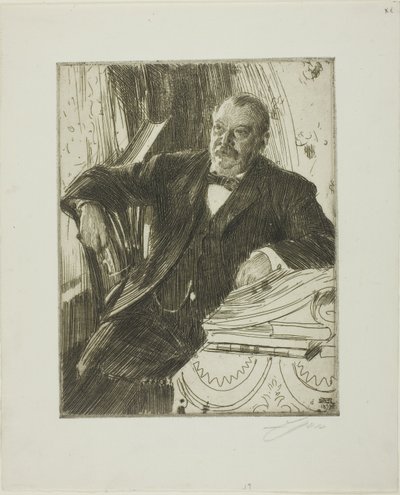 Grover Cleveland II tekijältä Anders Leonard Zorn