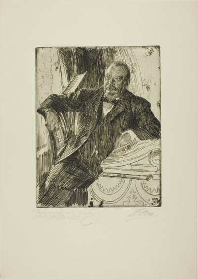Grover Cleveland II tekijältä Anders Leonard Zorn