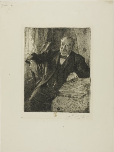 Grover Cleveland I tekijältä Anders Leonard Zorn