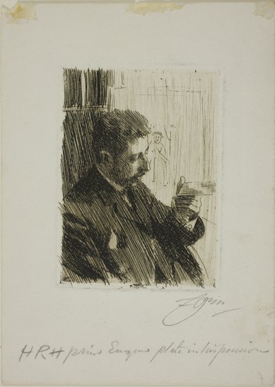 H. R. H. Ruotsin prinssi Eugen tekijältä Anders Leonard Zorn