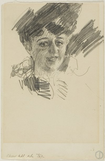 Naisen pää tekijältä Anders Zorn