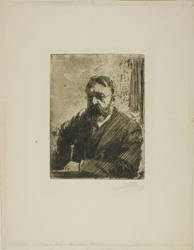 Hugo Tigerschiöld tekijältä Anders Leonard Zorn