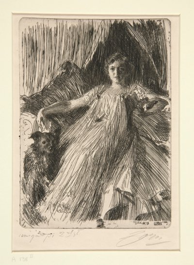 Maud Cassel (rouva Ashley) tekijältä Anders Leonard Zorn