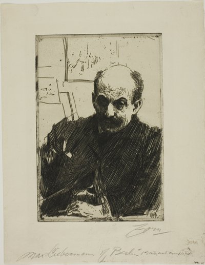 Max Lieberman tekijältä Anders Leonard Zorn