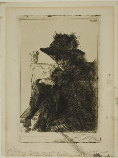 Rouva Armand Dayot tekijältä Anders Leonard Zorn