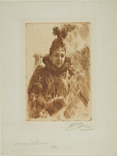 Rouva Solomon tekijältä Anders Leonard Zorn