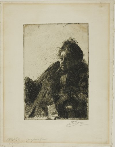 Rouva Simon II tekijältä Anders Leonard Zorn