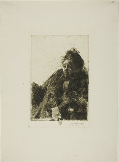 Rouva Simon II tekijältä Anders Leonard Zorn