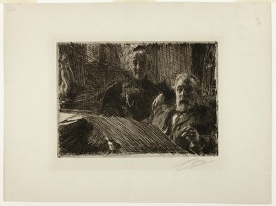 herra ja rouva Fürstenberg tekijältä Anders Leonard Zorn