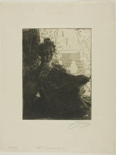 Rouva Emma Zorn tekijältä Anders Leonard Zorn