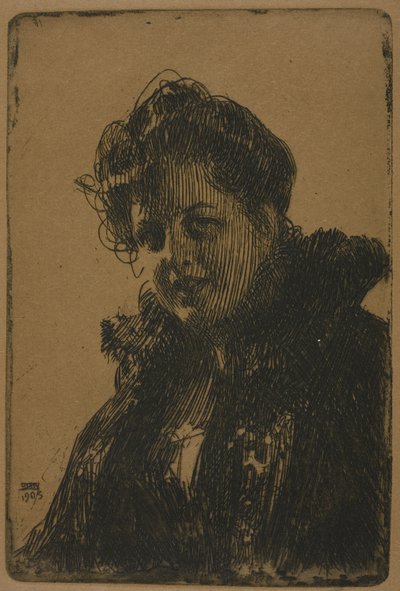 Rouva. Granberg tekijältä Anders Leonard Zorn