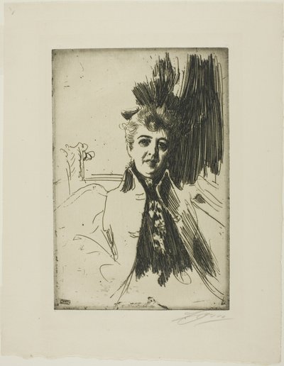 Rouva Potter Palmer tekijältä Anders Leonard Zorn
