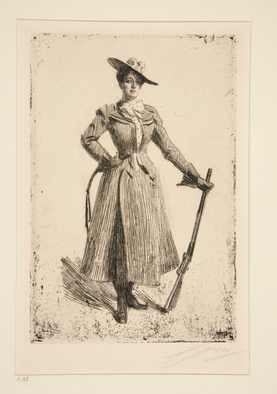 Rouva Thompson Seton tekijältä Anders Leonard Zorn