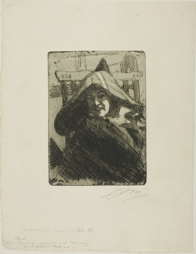Atlantilla tekijältä Anders Leonard Zorn